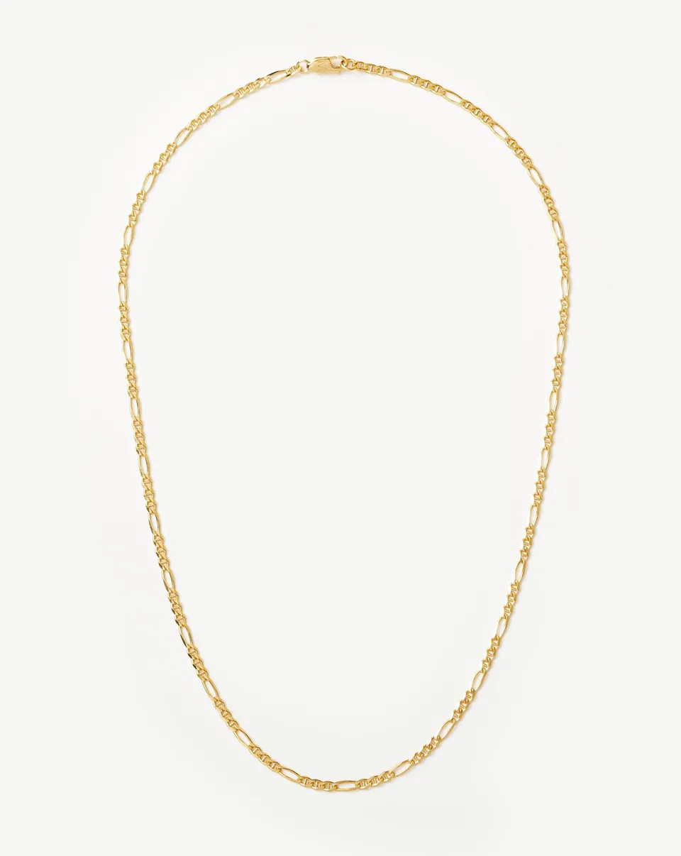 Missoma Filia Curb Chain kaulakoru miehille kulta