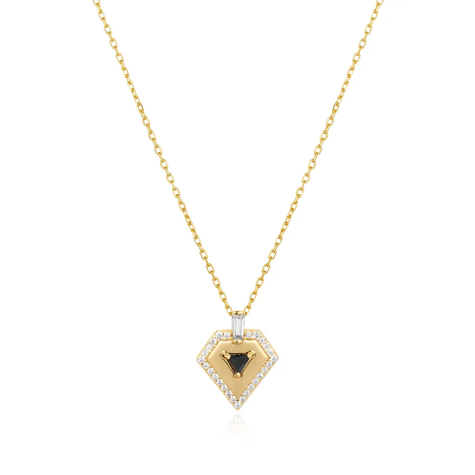 Ania Haie Sunshine Chaser Geometric kaulakoru kulta zirkonia