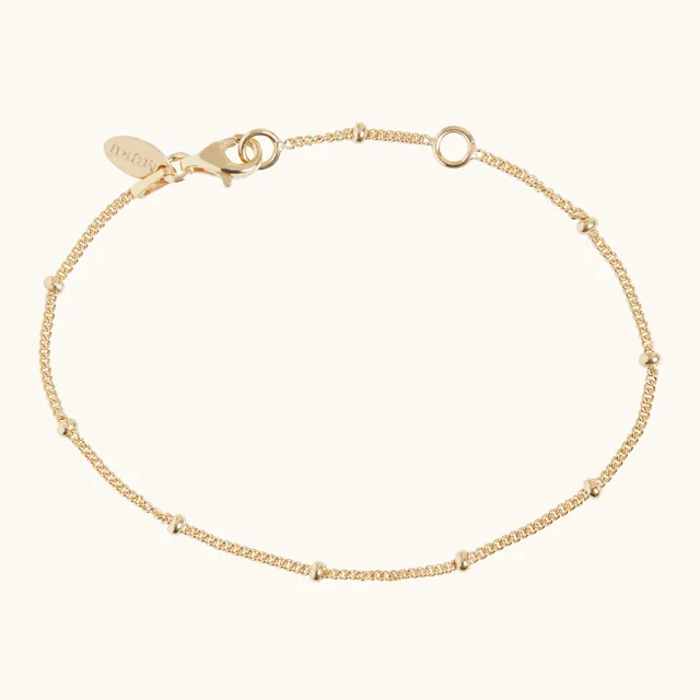 Muru Bead rannekoru kulta palloketju