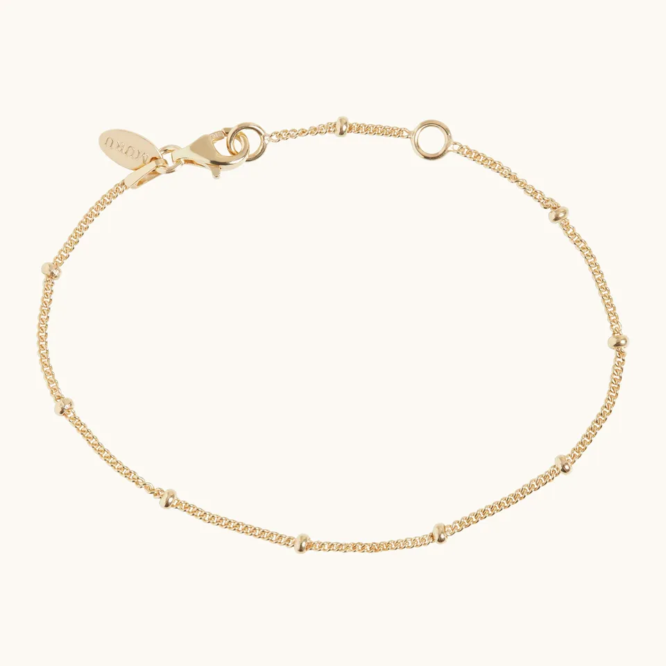 Muru Bead rannekoru kulta palloketju