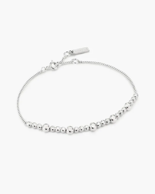 Ania Haie Wanderer Bezel-Set rannekoru zirkonia