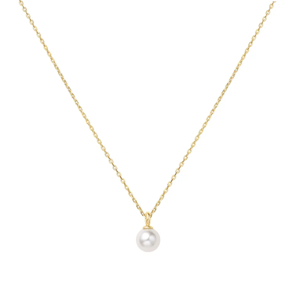 Ania Haie Miss Dainty Shell Pearl kaulakoru kulta helmi
