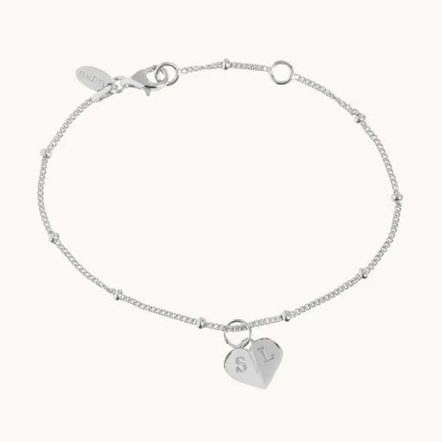 Muru Jewellery Mini Heart Bead hopearannnekoru