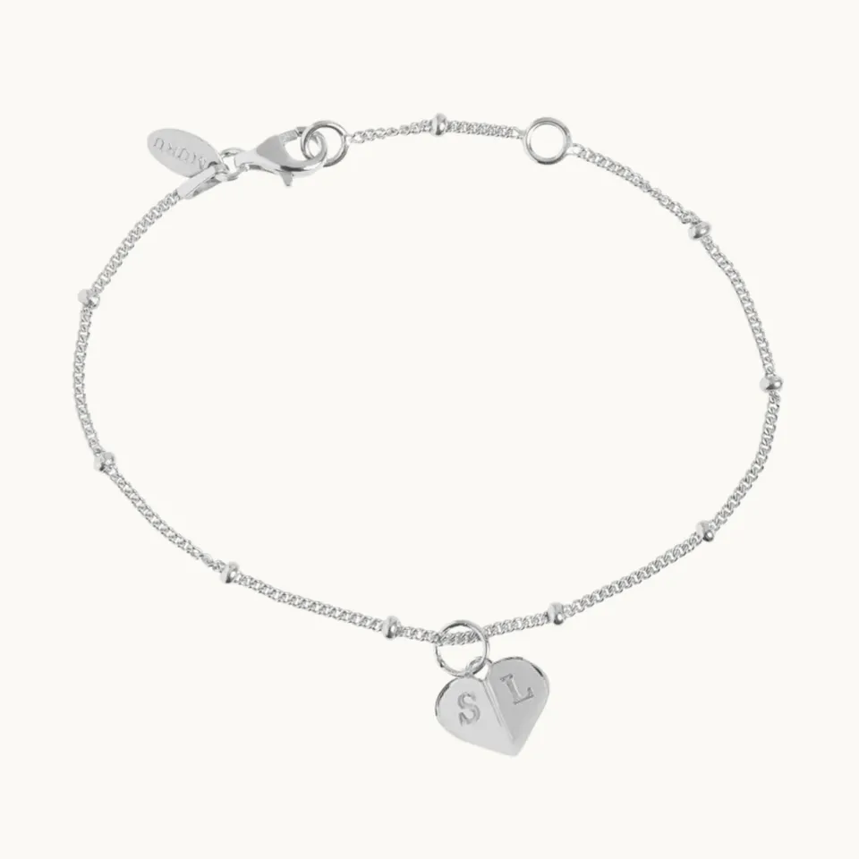Muru Jewellery Mini Heart Bead hopearannnekoru