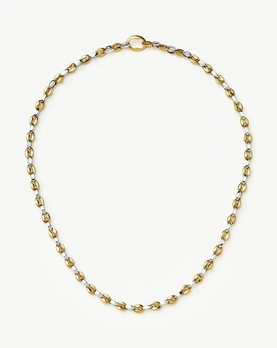 MISSOMA Mariner Short Chain kaulakoru kullattu vedenkestävä