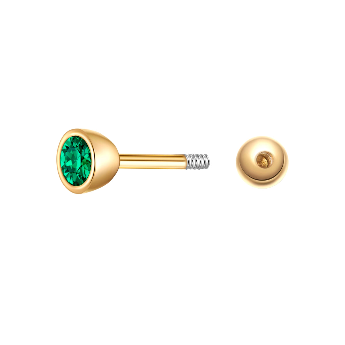 Glanzstücke München Birthstone piercing kulta toukokuu