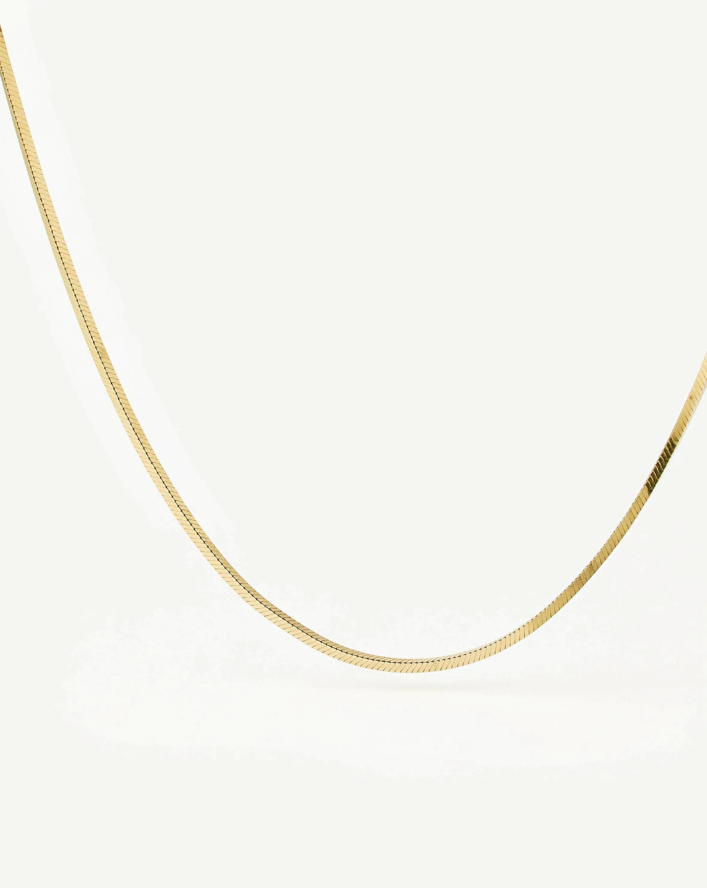 MISSOMA Lucy Williams Short Square Snake Chain kaulakoru kulta