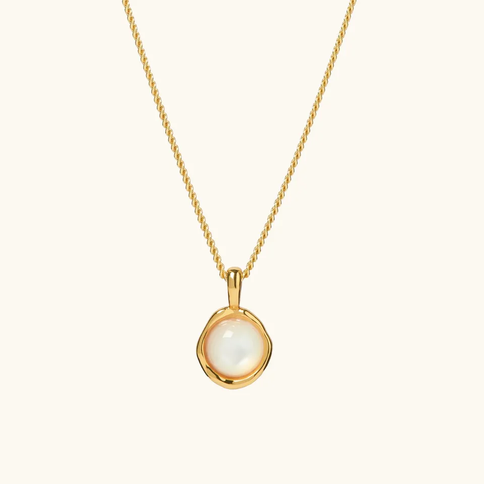 Muru Jewellery Tiny Pearl helmikaulakoru kulta 16" helmi