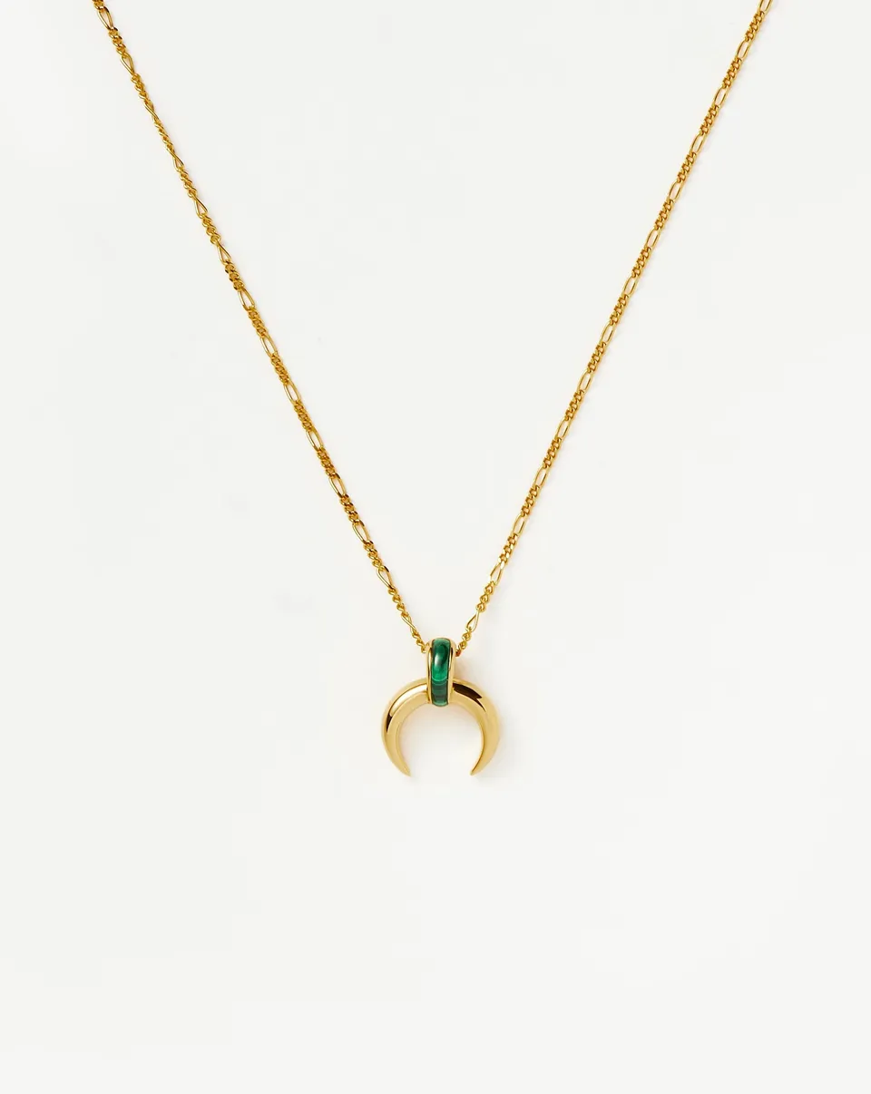 MISSOMA Lucy Williams Malachite Horn kaulakoru 50 cm