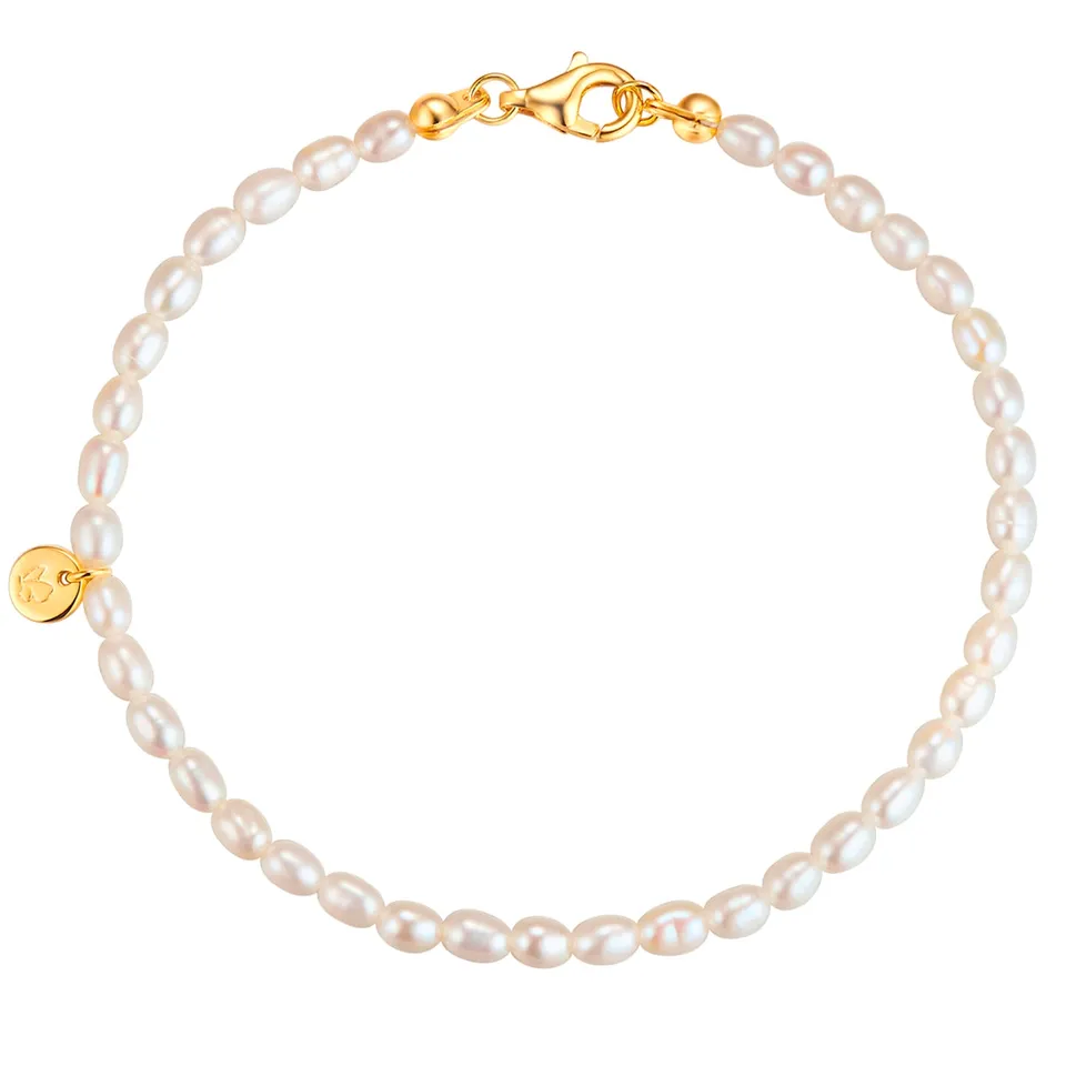 Glanzstücke München Perlenarmband helmirannekoru 19 cm makeanvedenhelmi