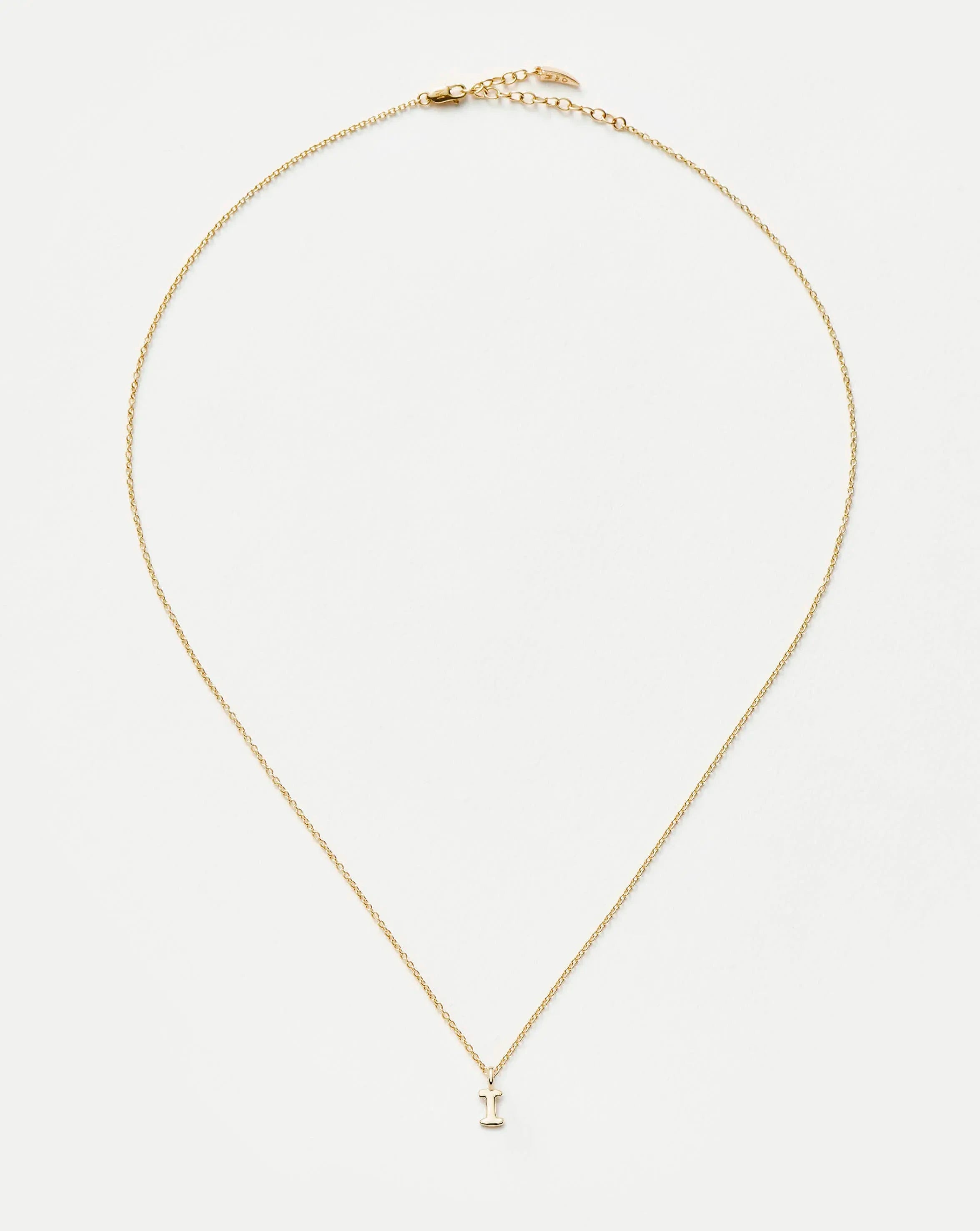 Missoma Initial Mini kaulakoru I 14k kulta