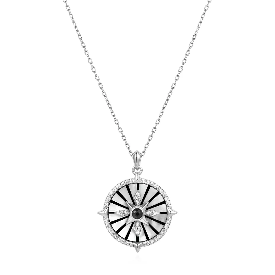 Ania Haie Dusk Divas Astrolabe kaulakoru hopea 480mm