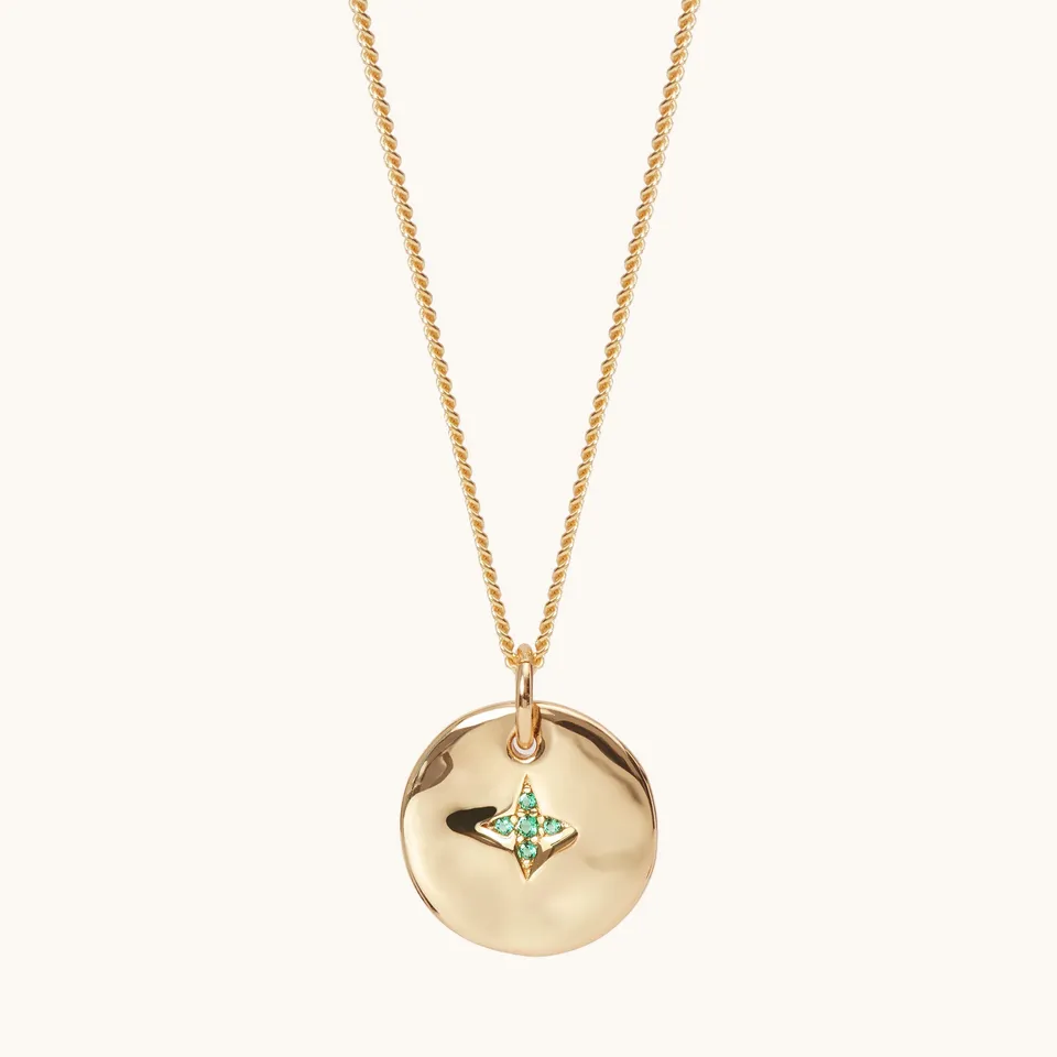 Muru Jewellery May syntymäkivikaulakoru kulta 45 cm