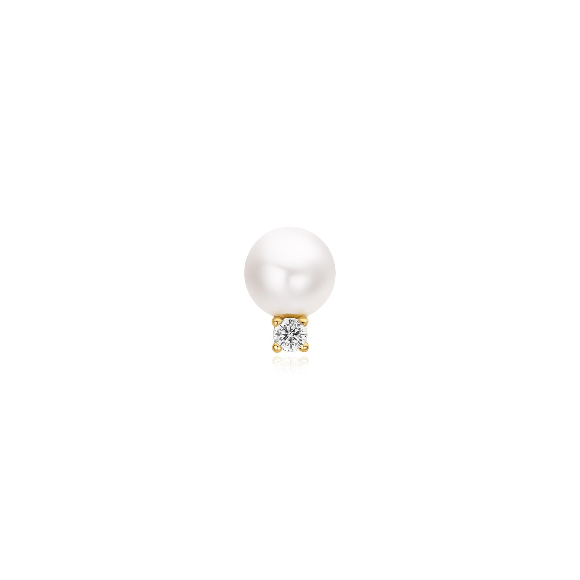 Ania Haie Ear Edit Shell Pearl Barbell korvakoru kulta