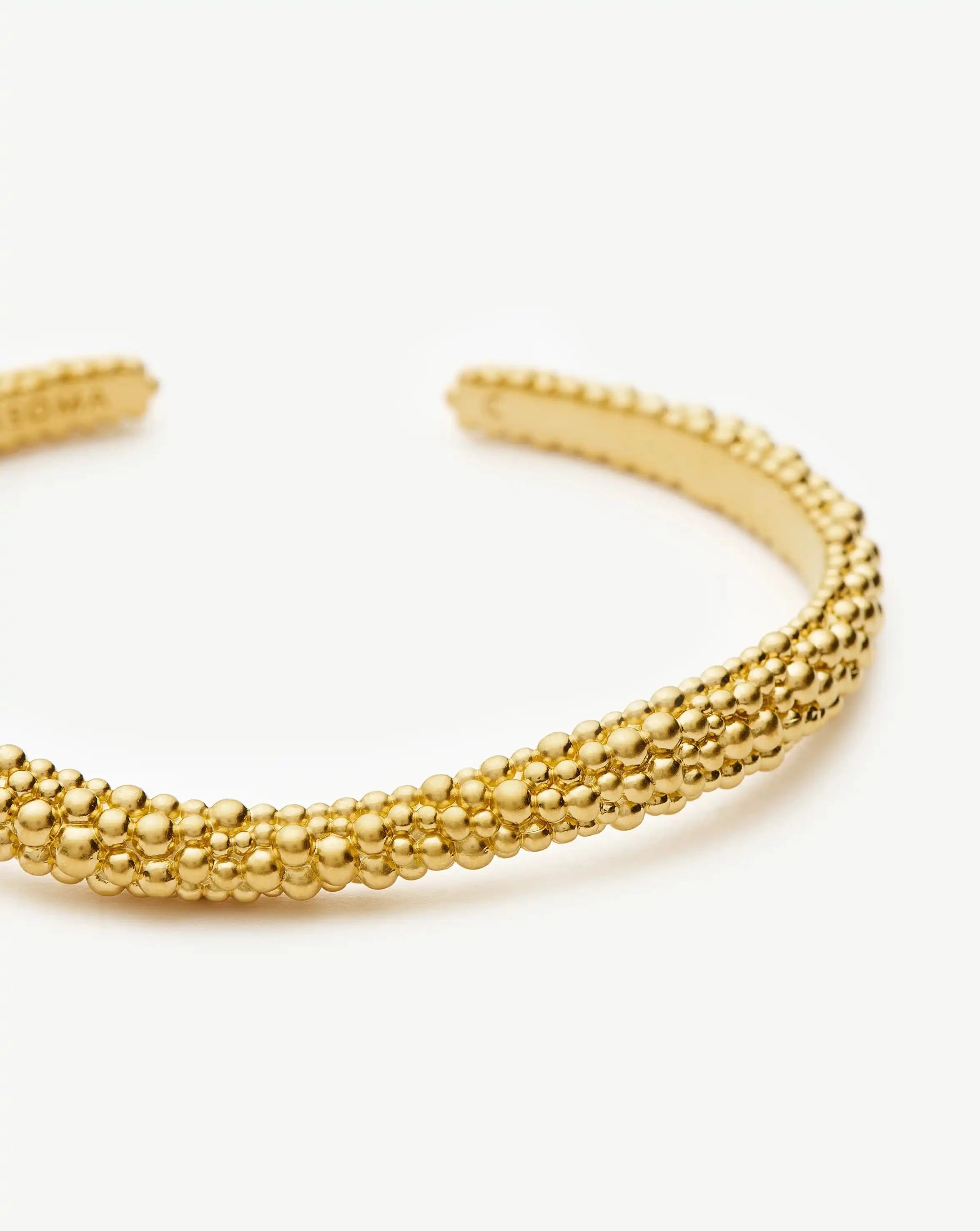 Missoma Baya Claw Cuff rannekoru kulta S