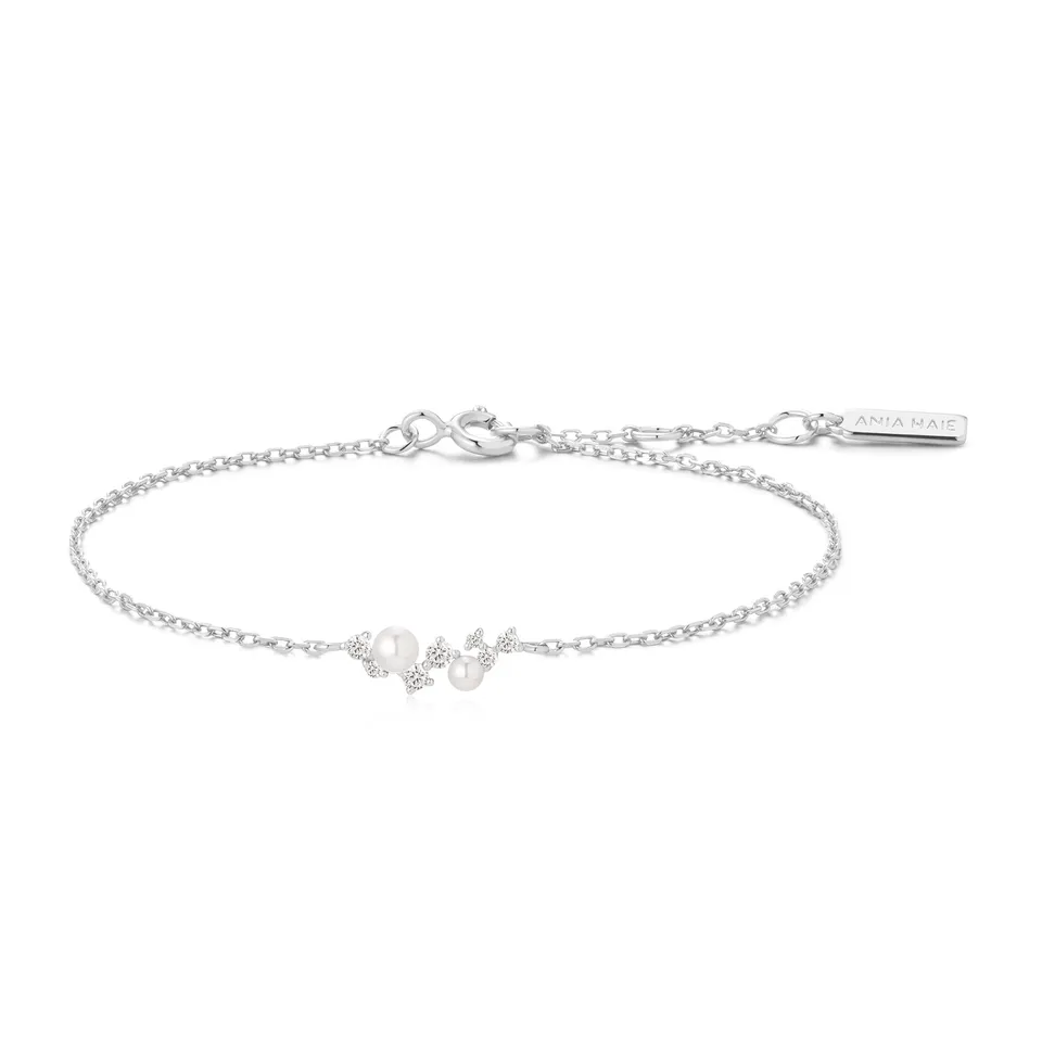 Ania Haie Starlit Drops Shell Pearl Cluster rannekoru hopea