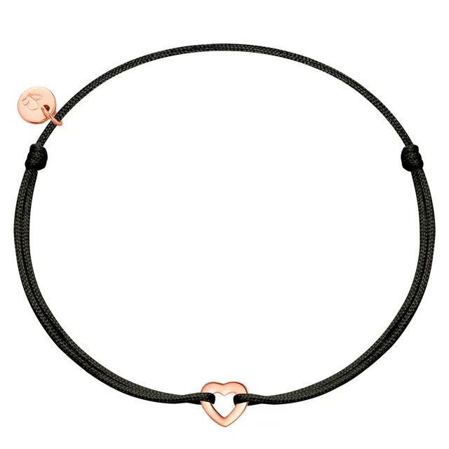 Glanzstücke München Tiny Hearts rannekoru musta rosekulta
