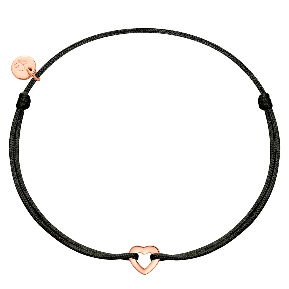 Glanzstücke München Tiny Hearts rannekoru musta rosekulta
