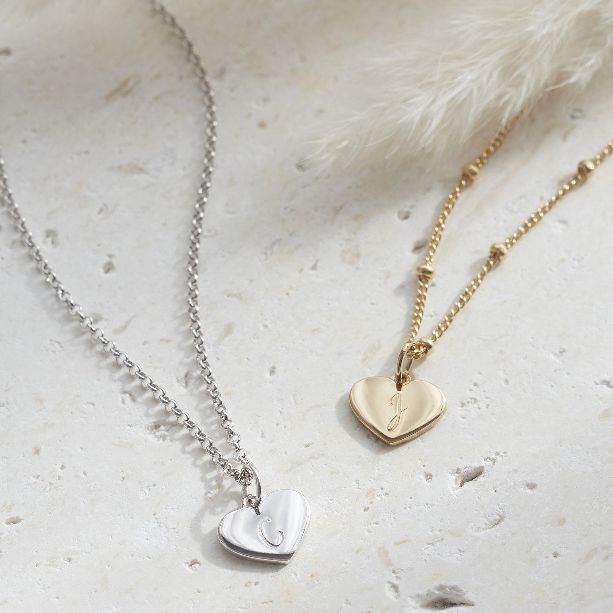 Muru Jewellery Heart kaulakoru 16-18" kulta