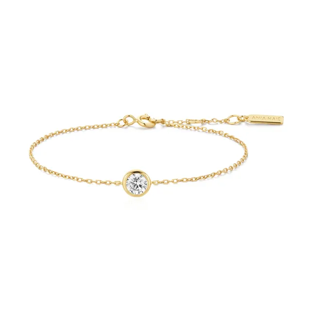 Ania Haie Just You Solitaire rannekoru kulta 4 mm