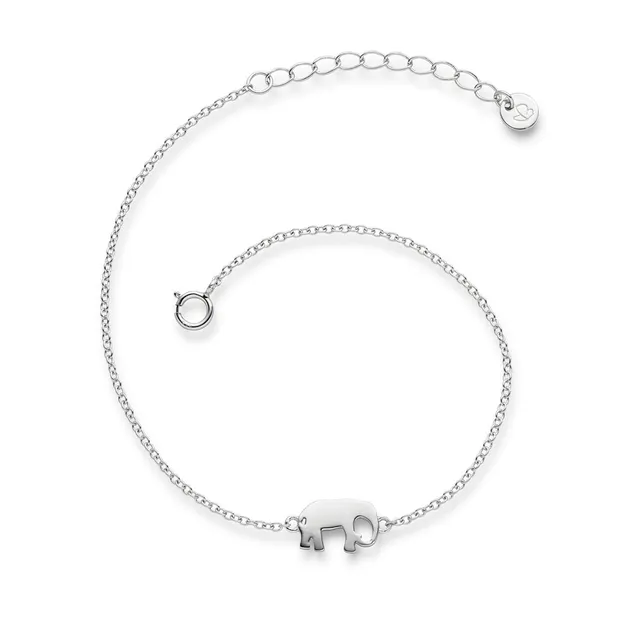 Glanzstücke München Armparty Elefantti rannekoru hopea