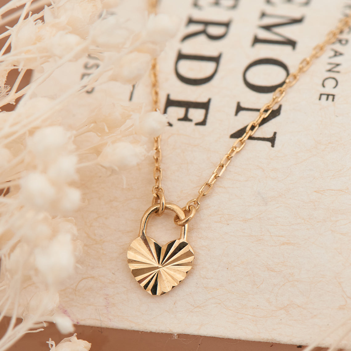 Ania Haie Heart Padlock kaulakoru 14k kulta