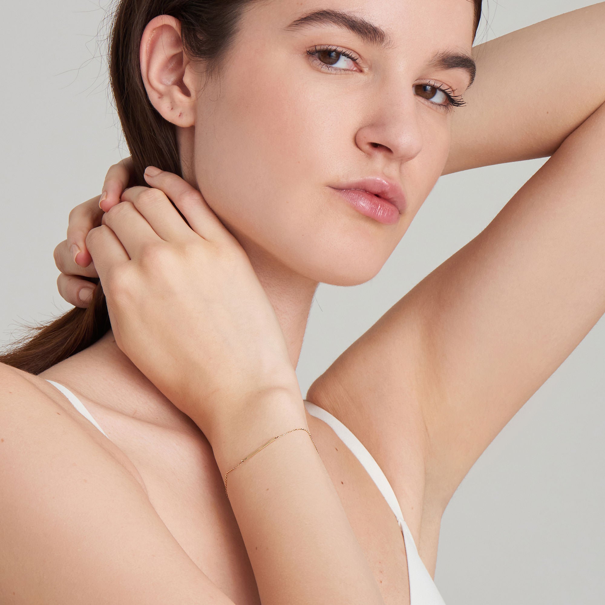 Ania Haie Solid Bar rannekoru 14k kulta