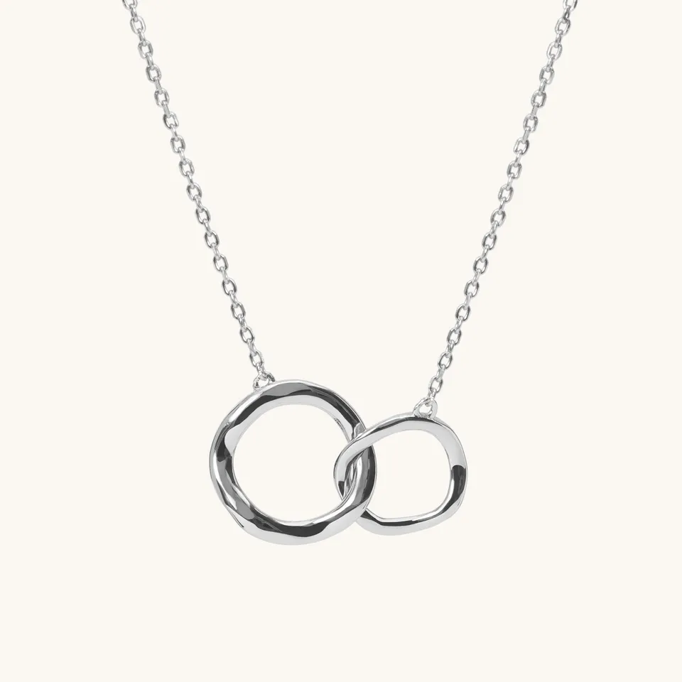 Muru Jewellery Connected kaulakoru hopea lenkkiketju