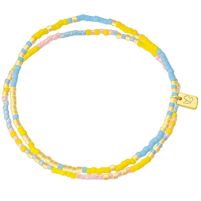 Glanzstücke München Beads rannekorusetti vaaleansininen