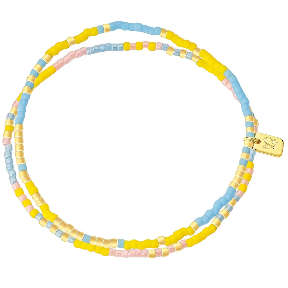 Glanzstücke München Beads rannekorusetti vaaleansininen