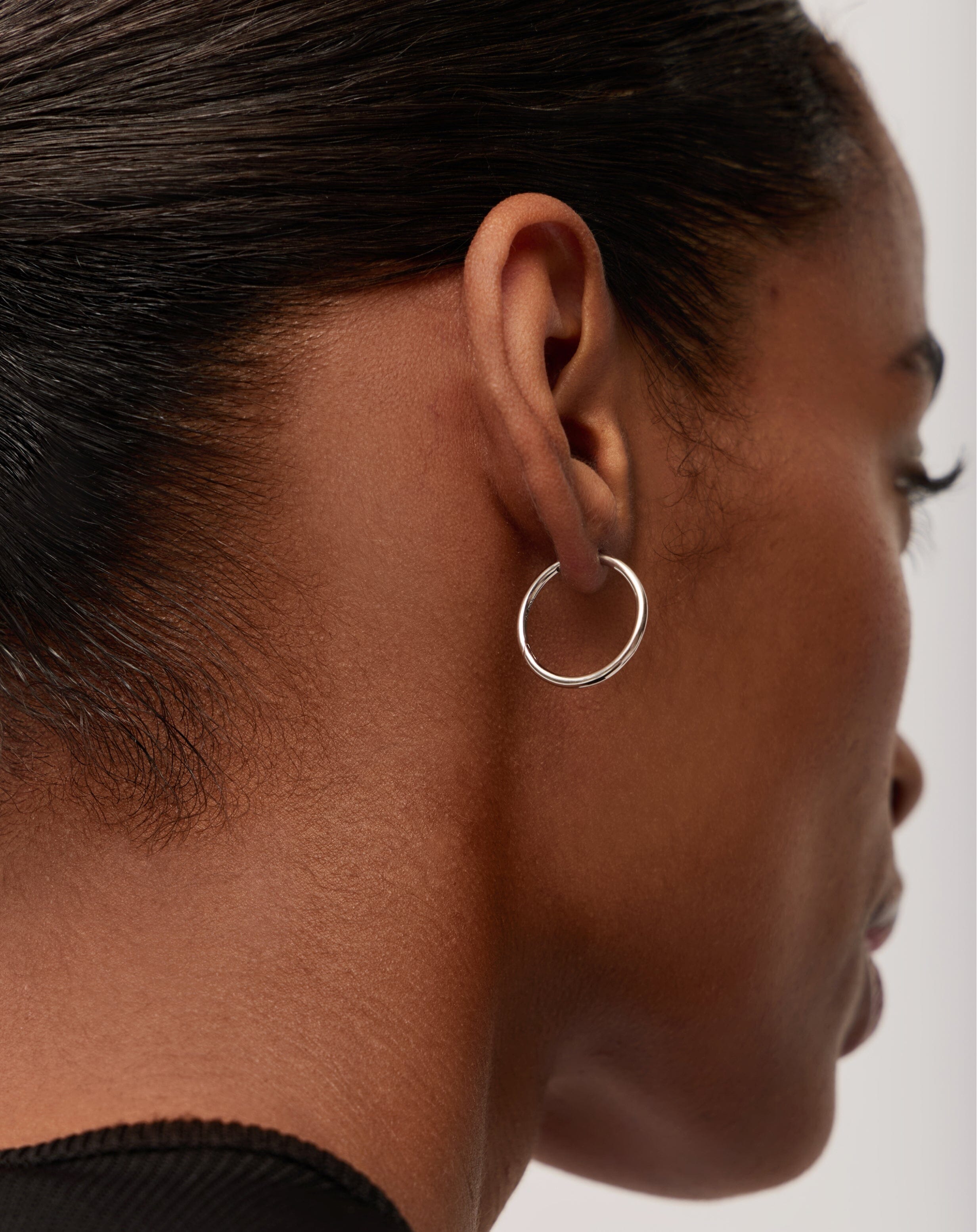 Missoma Classic Small Hoop korvakorut hopea 20 mm