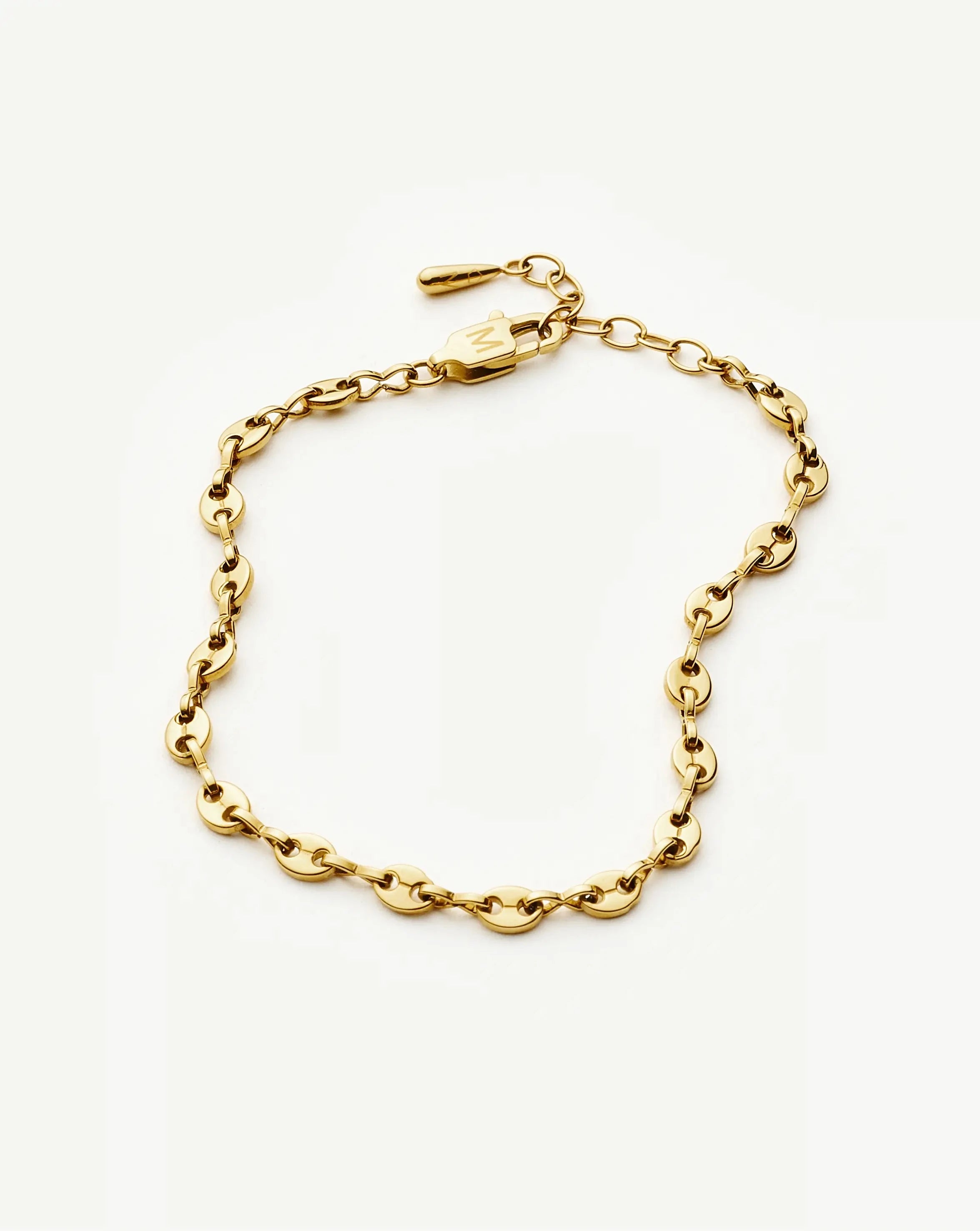 MISSOMA Mini Mariner Chain rannekoru kulta 16–19 cm