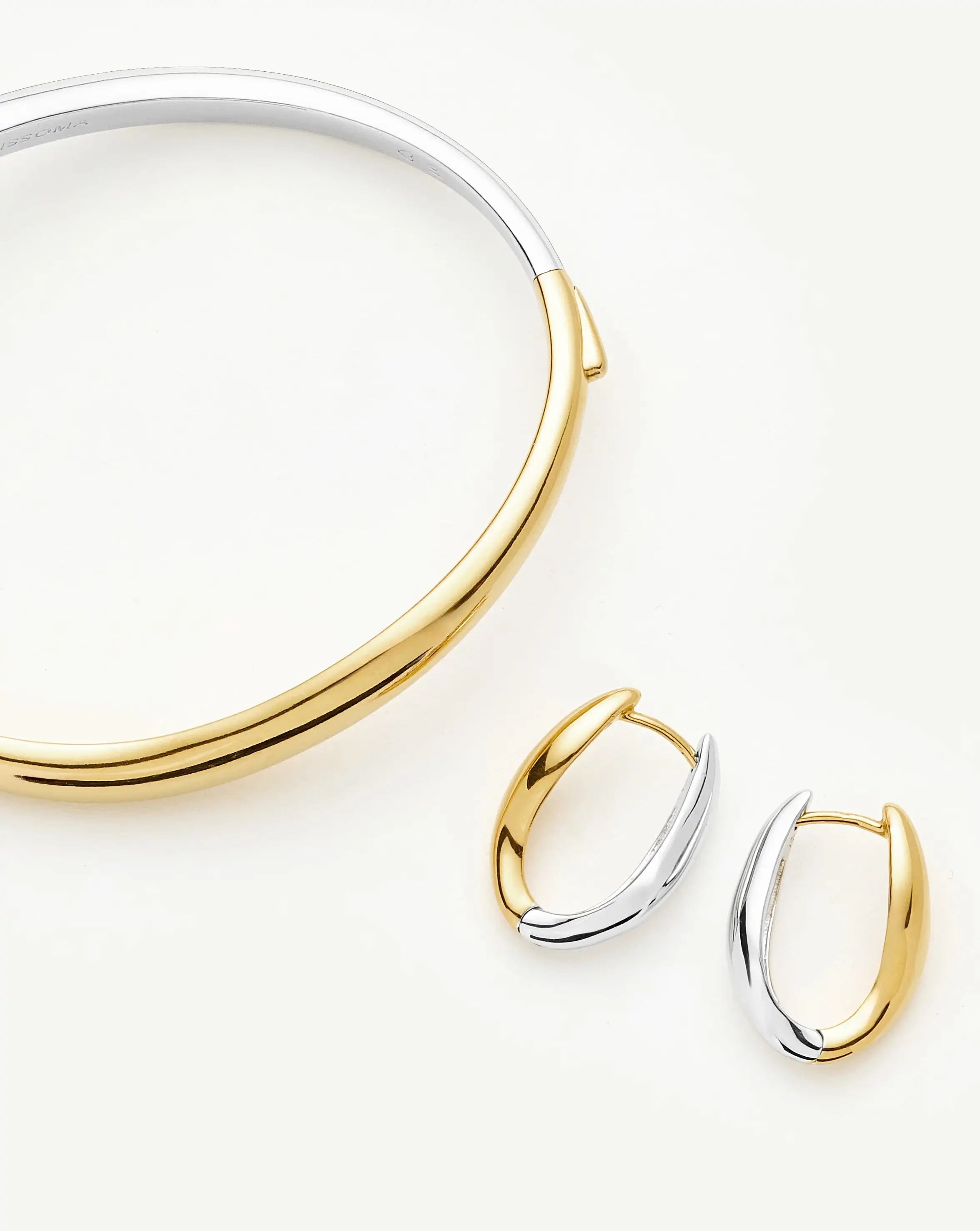 Missoma Signature Mixed Metals Set korusetti S/M