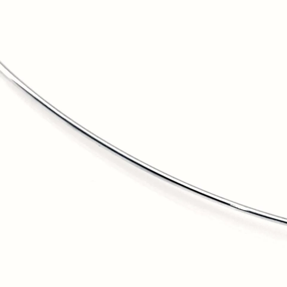 Guldvivan Kaulusrengas 42 cm sterlinghopea