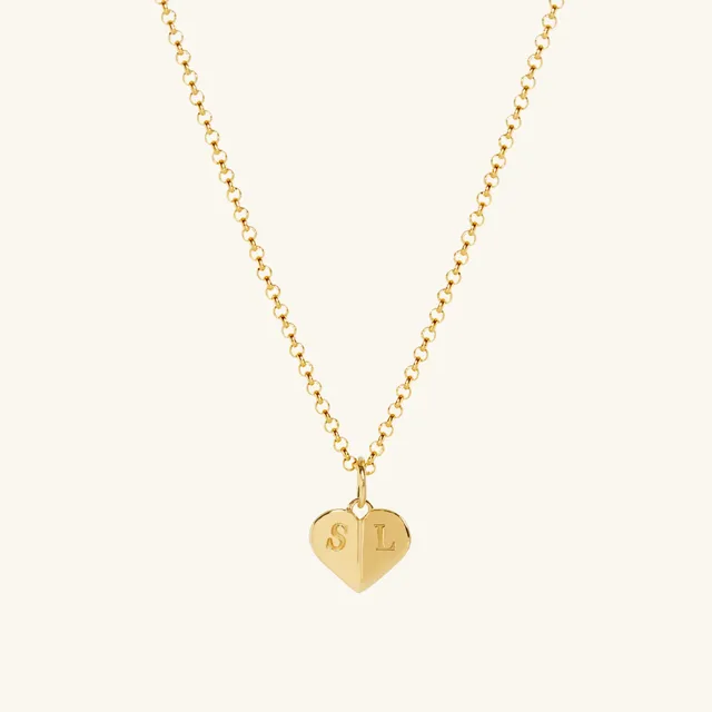 Muru Mini Heart kaulakoru kulta 40–45 cm