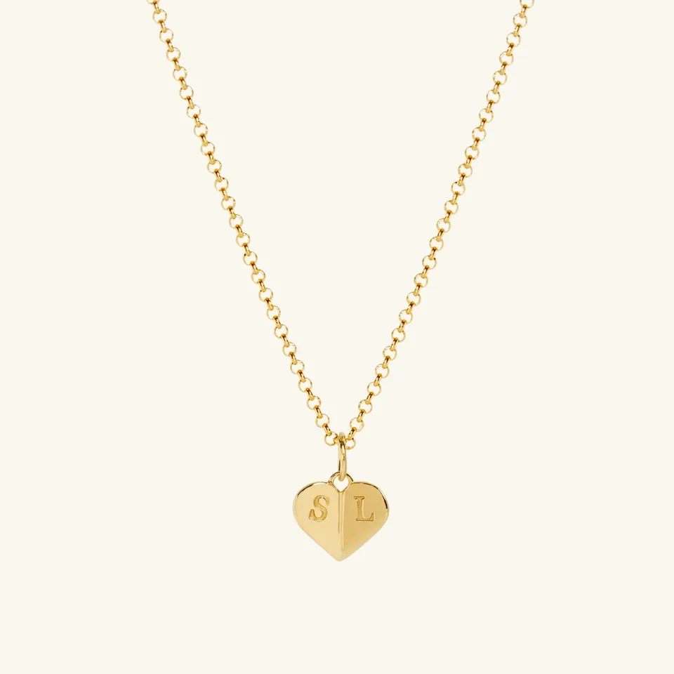 Muru Mini Heart kaulakoru kulta 40–45 cm