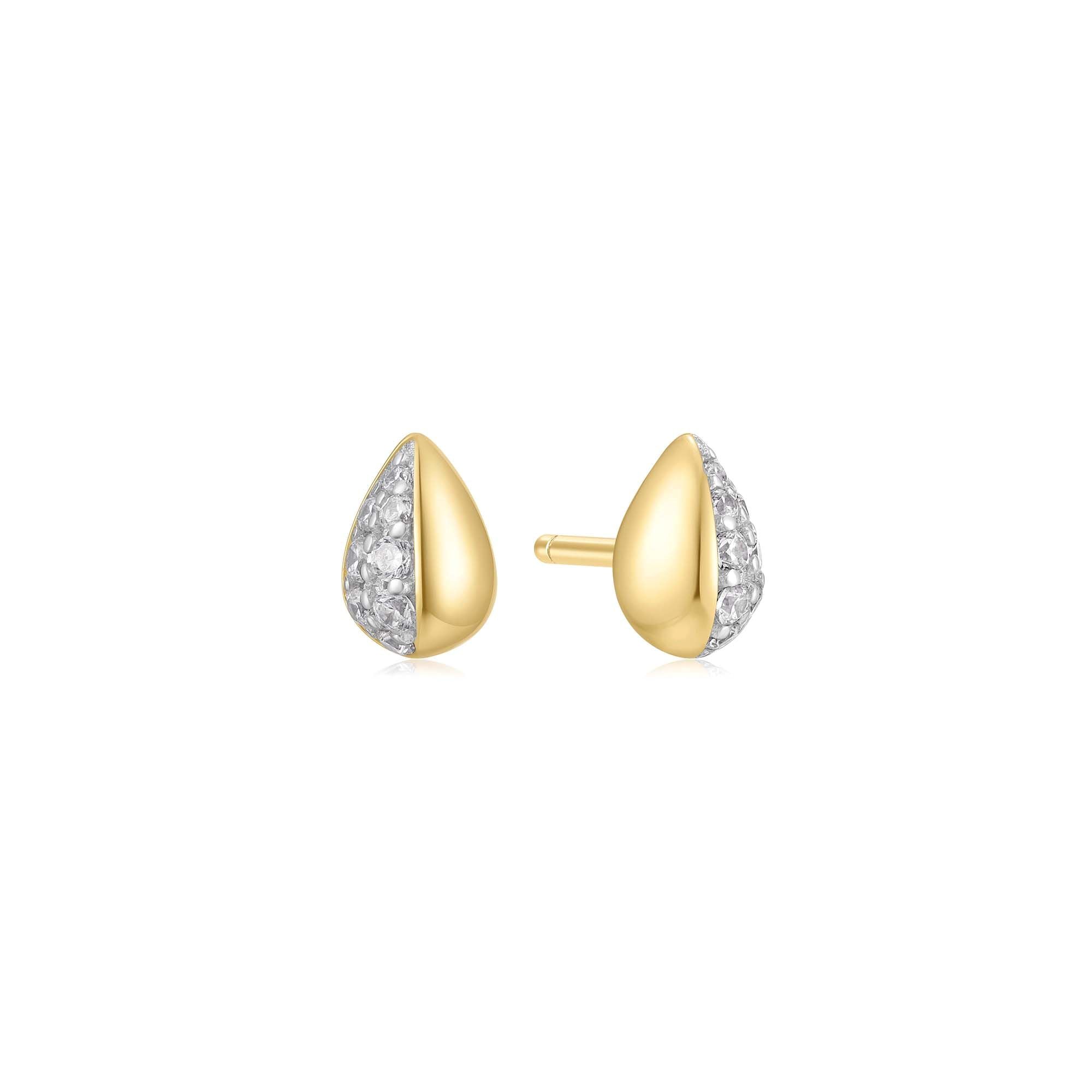 Ania Haie Reimaginer Sparkling Puffy Spike korvakorut two-tone