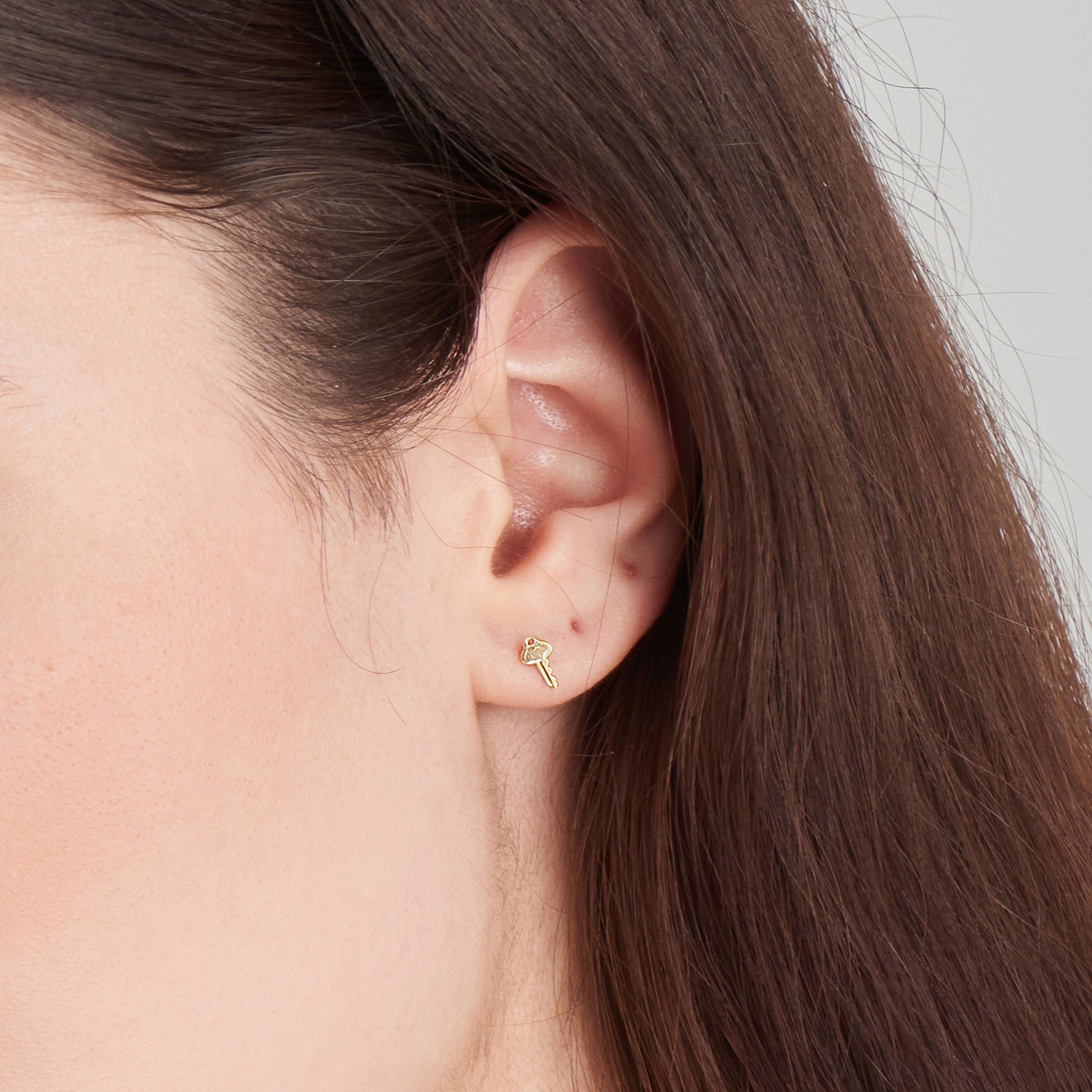 Ania Haie Key nappikorvakorut 14k kulta