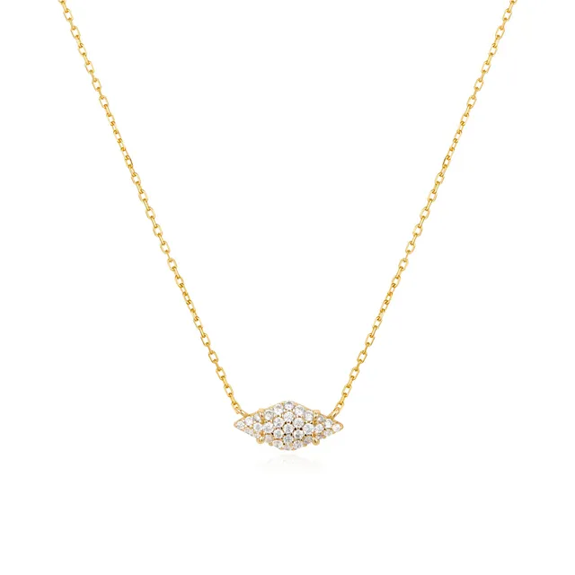 Ania Haie Dusk Divas Pavé Sparkle kaulakoru kulta