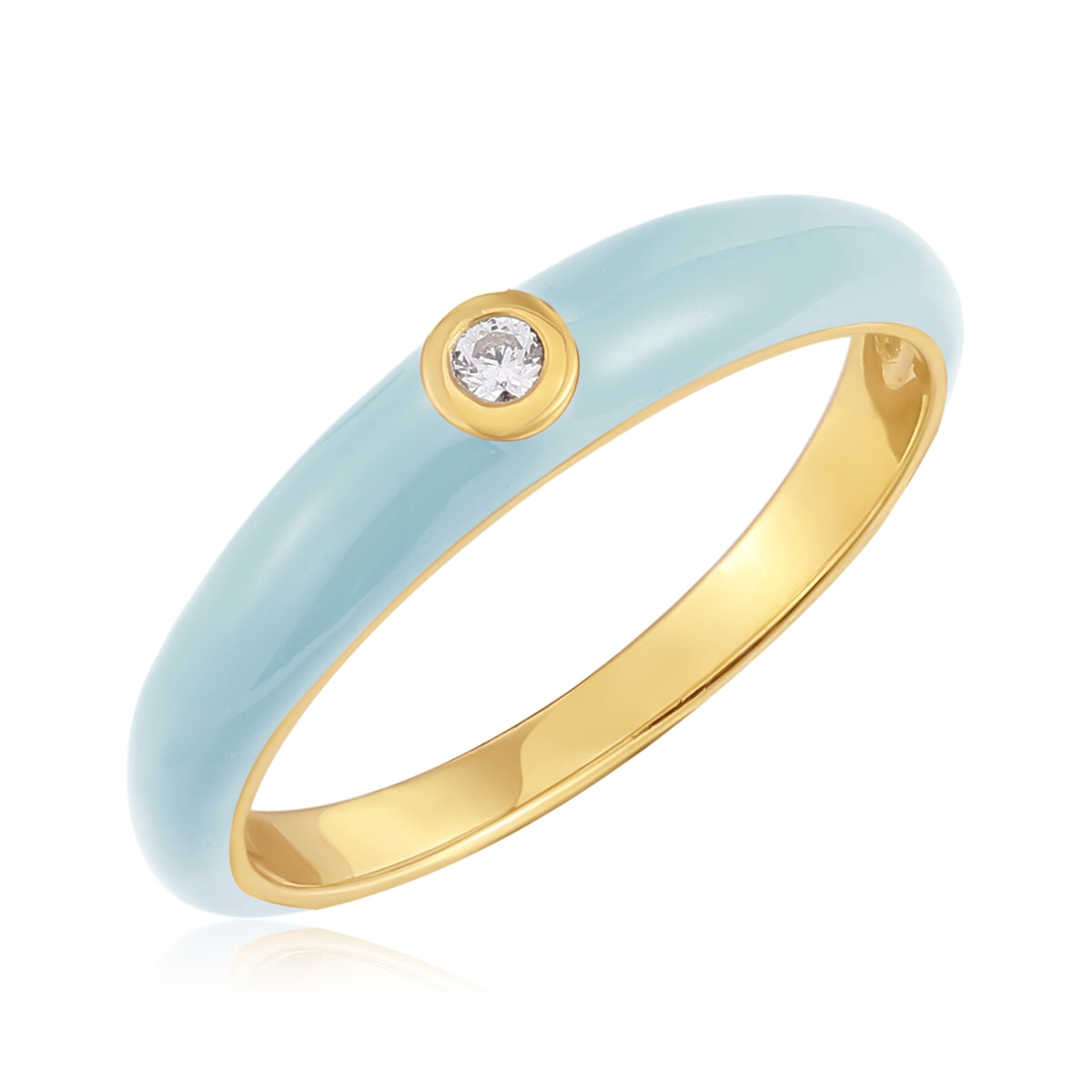 Glanzstücke München Emaille Ring sormus kulta zirkonia