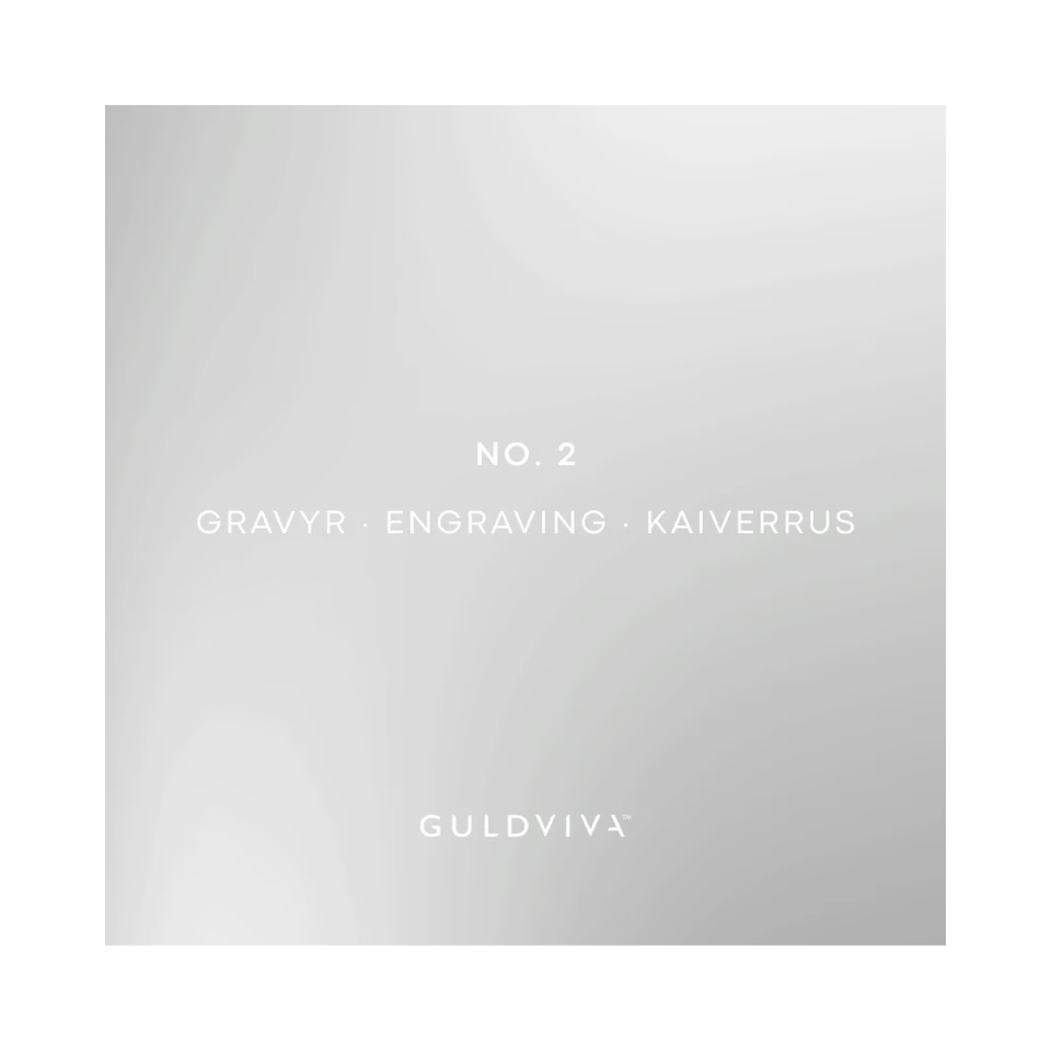 Guldvivan Kaiverrus Vaihtoehto 2 kaiverrus sormukseen