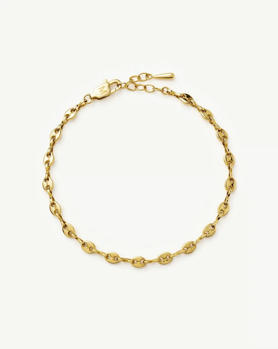 MISSOMA Mini Mariner Chain rannekoru kulta 16–19 cm