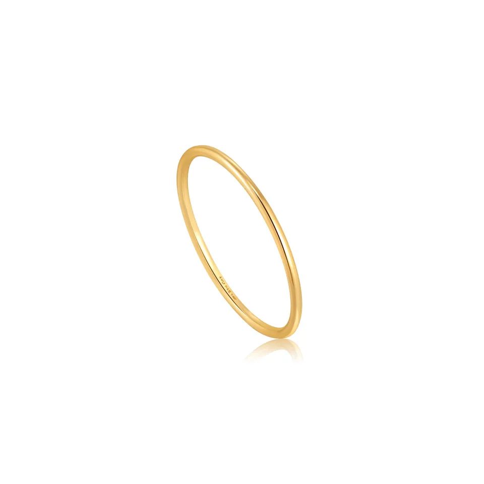 Ania Haie Fine Band sormus 14k kulta ohut