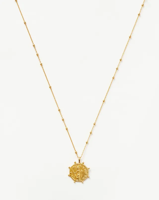 Missoma Lucy Williams Beaded Coin kaulakoru kulta 50 cm