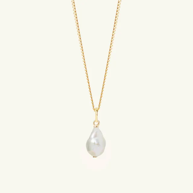 Muru Freshwater Pearl kaulakoru kulta 16" makeavesihelmi