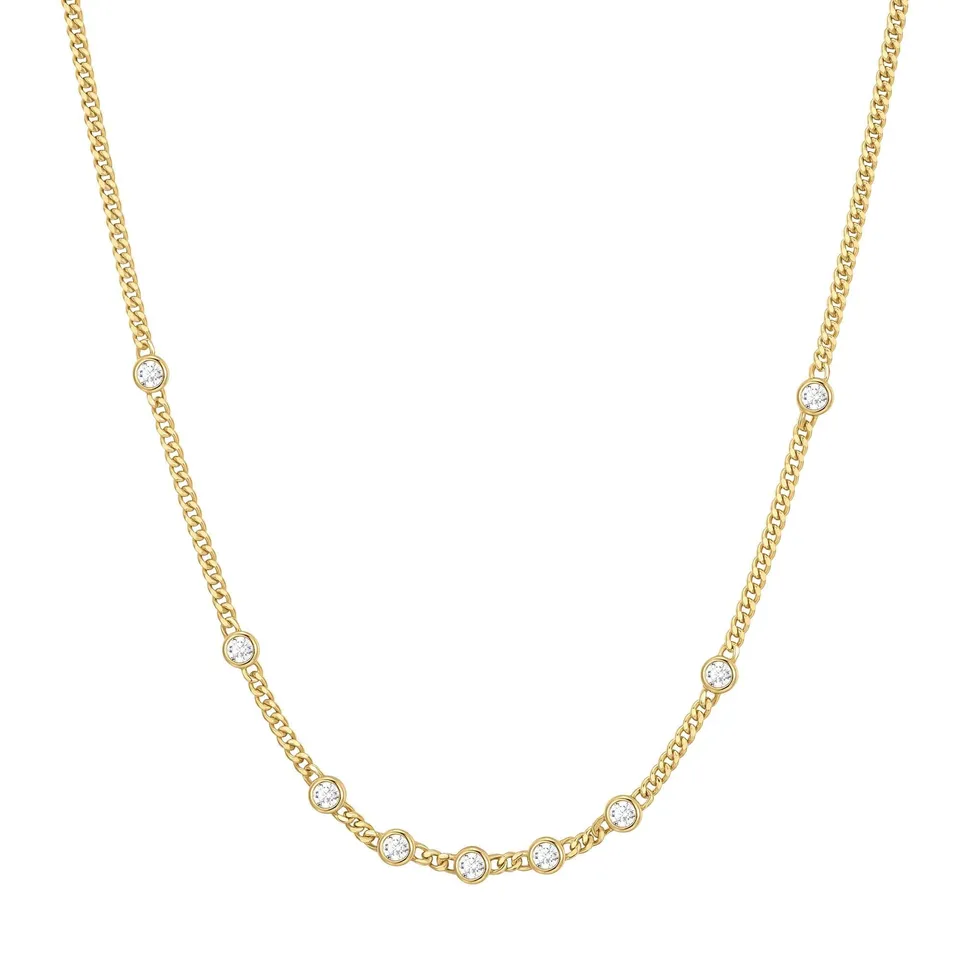 Ania Haie Melodic Poet Multi Station Round Stone Chain kaulakoru kulta