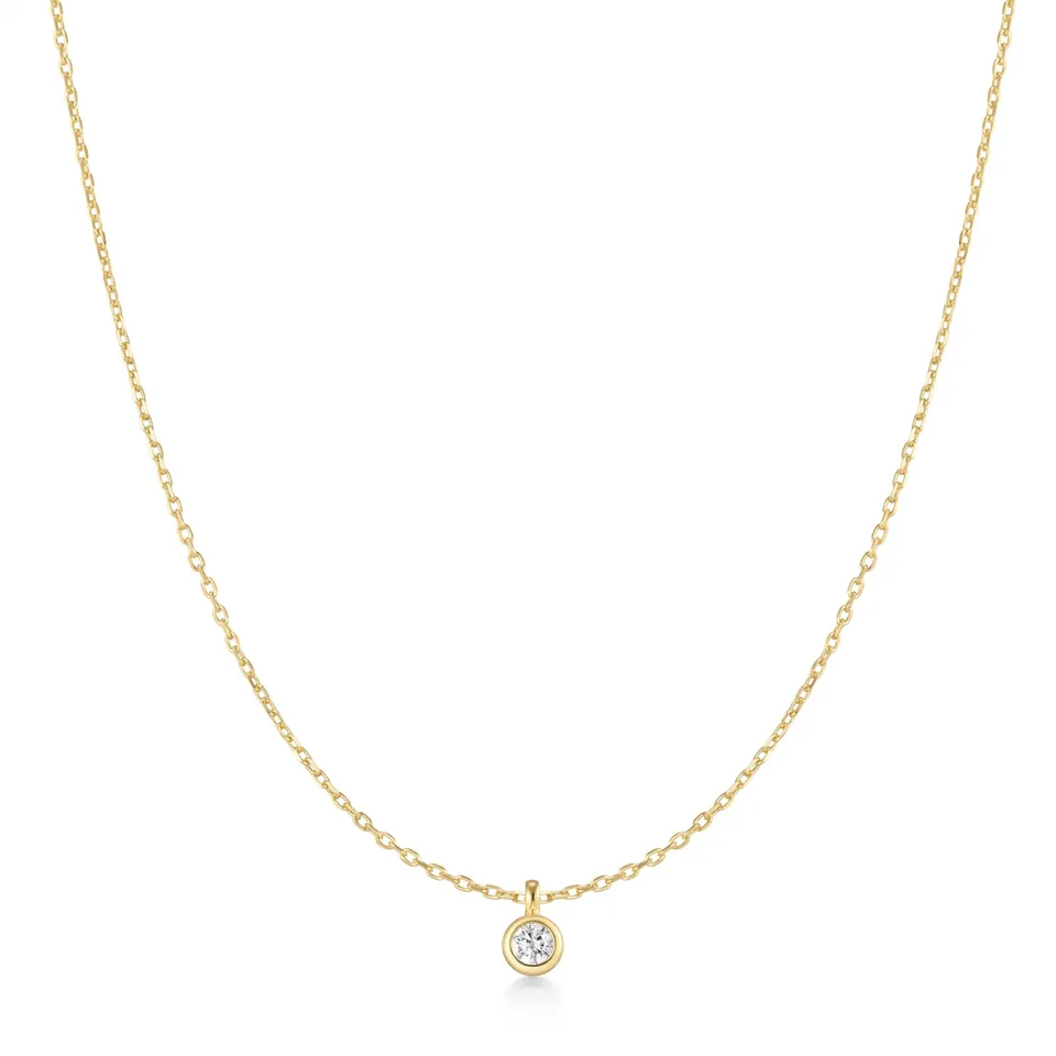 Ania Haie Luna Gaze Classic Solitaire kaulakoru kulta