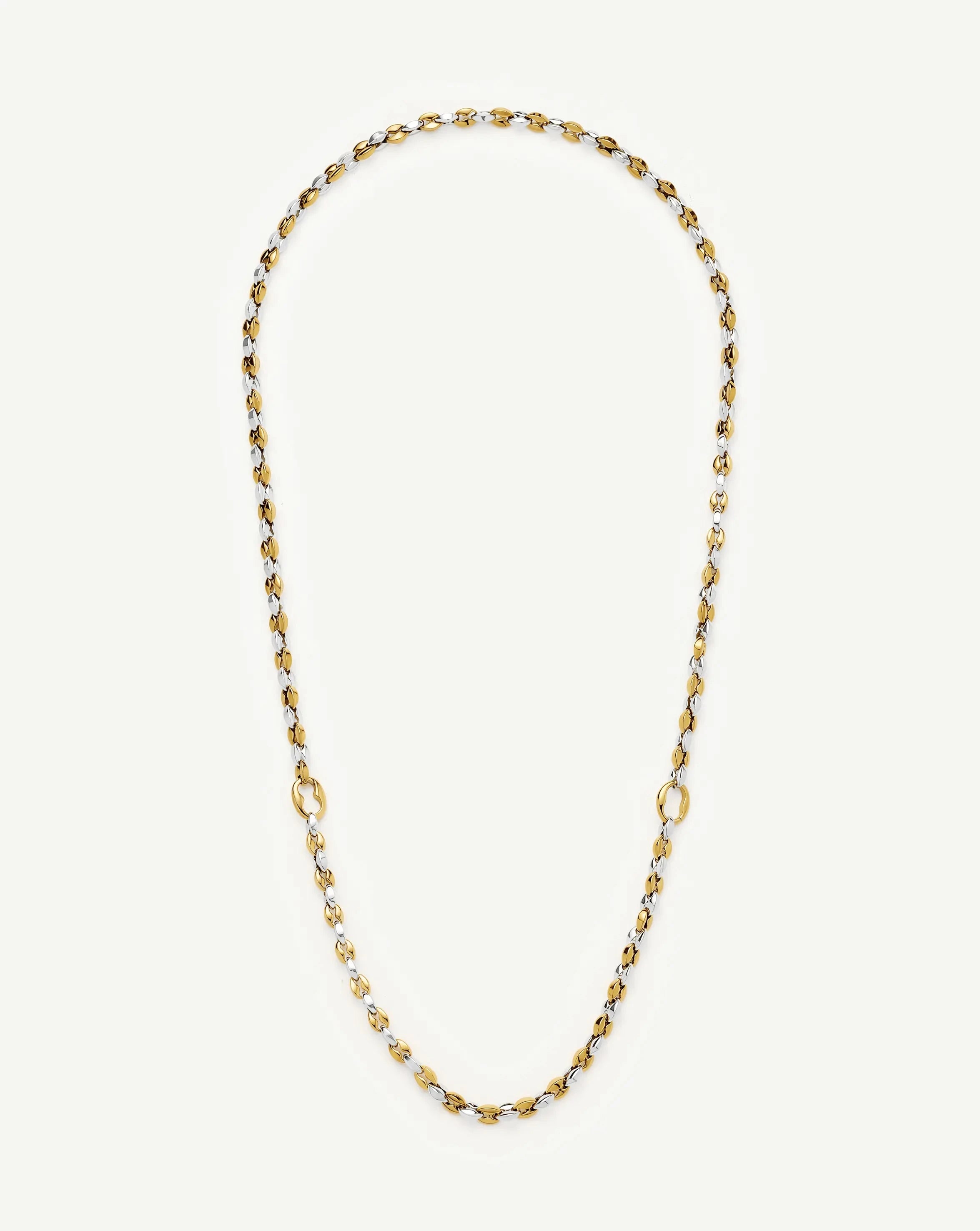 Missoma Mixed Metal Chain korusetti teräs 45cm