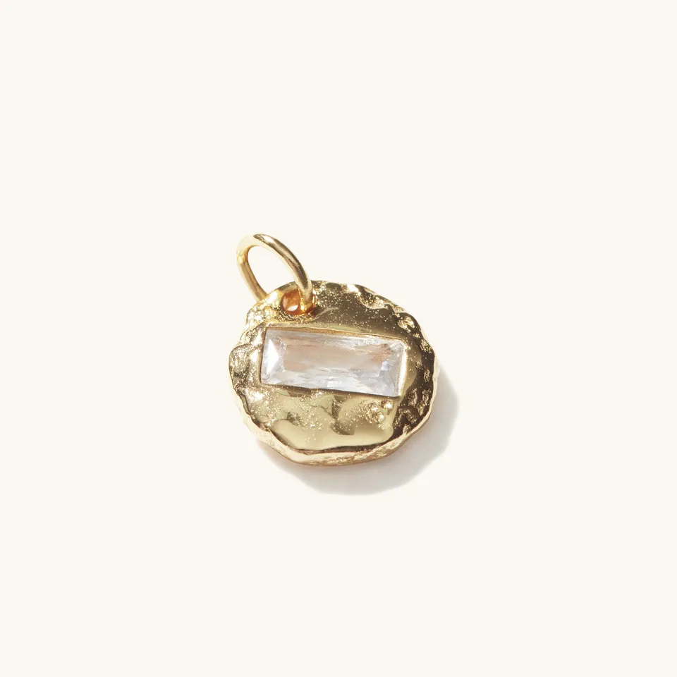 Muru Mini Birthstone riipus kulta syntymäkivi
