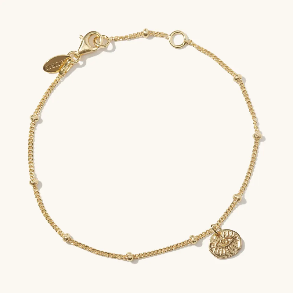 Muru Evil Eye rannekoru kultavermeil